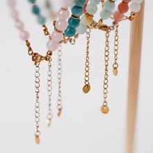 Load image into Gallery viewer, Beaded Bracelet with Genuine Amazonite