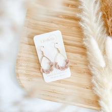 Load image into Gallery viewer, macrame earrings teardrop
