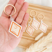 Load image into Gallery viewer, boho acrylic keychain