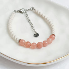 Load image into Gallery viewer, Sunstone & Macrame Bracelet