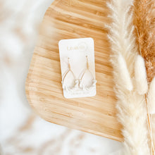 Load image into Gallery viewer, macrame earrings teardrop