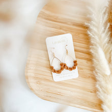 Load image into Gallery viewer, macrame earrings teardrop