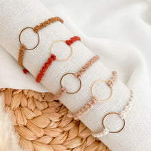 Load image into Gallery viewer, macrame bracelet circle