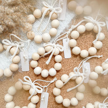 Load image into Gallery viewer, Wooden Bead Wreath Ornament