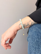 Load image into Gallery viewer, Beaded Bracelet with Genuine Amazonite
