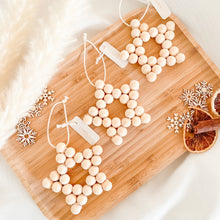 Load image into Gallery viewer, Wooden Bead Star Ornament (Big)
