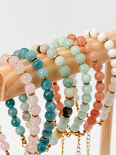 Load image into Gallery viewer, Beaded Bracelet with Genuine Sunstone
