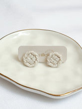 Load image into Gallery viewer, Macrame Button style Studs
