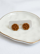 Load image into Gallery viewer, Macrame Button style Studs
