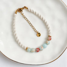 Load image into Gallery viewer, Shoushan &amp; Macrame Bracelet
