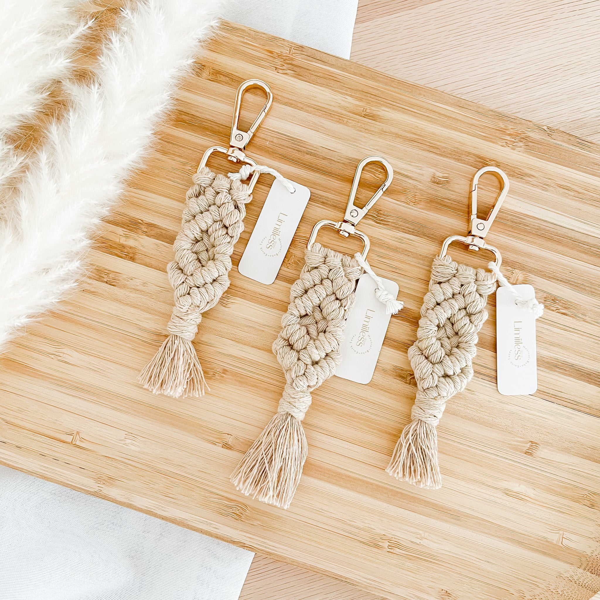Macrame Keychain – Limitless Decor